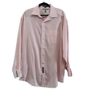 Vintage Tommy Hilfiger Pink Button Down Dress Shirt 17.5/34-35